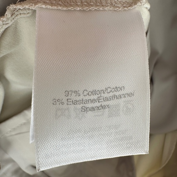 DKNY Womens Stretch Cotton Pants 10 with Hem Width Adjustment Detail NICE! - Picture 7 of 13